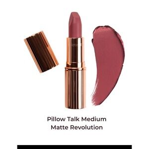 Charlotte Tilbury Matte Revolution Lipstick Pillow Talk Medium Berry Pink NIB
